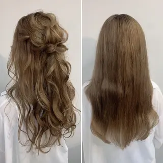 ロング ヘアアレンジ ✂️RIKUKI🎨 【駒込美容師🎀】のヘアスタイル