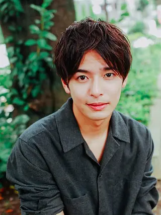 ミディアム カラー パーマ メンズ 🌟髪質改善ケアカラ ー美髪縮毛矯正y🌟のヘアスタイル