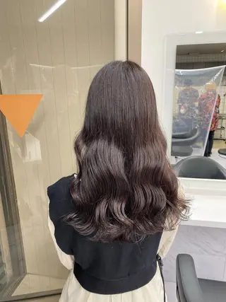 セミロング カラー レイヤー/韓国❣️ 髪質改善/亘紘輝のヘアスタイル