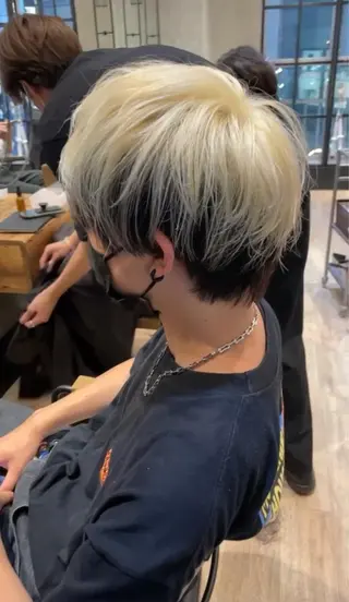 カラー メンズ RAF TOKYO所属・10月限定モニター 髪質改善美髪矯正のヘアスタイル