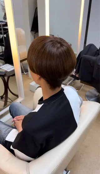 ショート カラー メンズ GRAN LUSSO岡山駅前【グランルッソ】所属・GRAN LUSSO 【MIHARU】のヘアスタイル