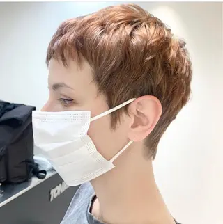 ショート TONI&GUY福岡天神所属・牧野 美波のヘアスタイル