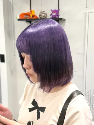 ミディアム いろあそび　町田店所属・ハイトーン特化💫 町田/Mariのヘアスタイル