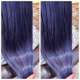 セミロング 飯星慧斗 /ブリーチ、縮毛矯正のヘアスタイル