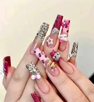 ネイル 小 雨のネイルデザイン