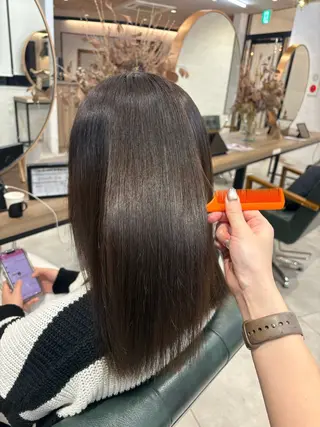 ロング 🧸艶ブリーチ/深み カラー🌺Noa🌺のヘアスタイル