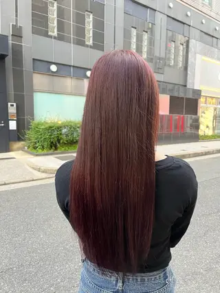 カラー いまい ちひろのヘアスタイル