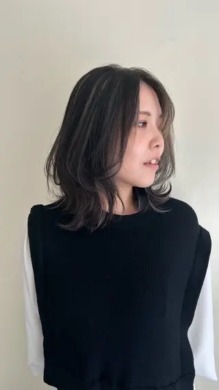 ミディアム カラー 塚田 銀太のヘアスタイル