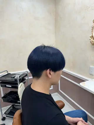 カラー メンズ 徳平 優衣のヘアスタイル