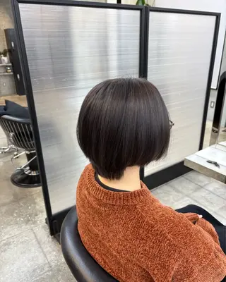 カラー 縮毛矯正/ 豊島怜のヘアスタイル