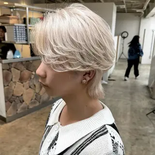 ショート カラー メンズ truck所属・truck千葉 リョウ✂︎のヘアスタイル