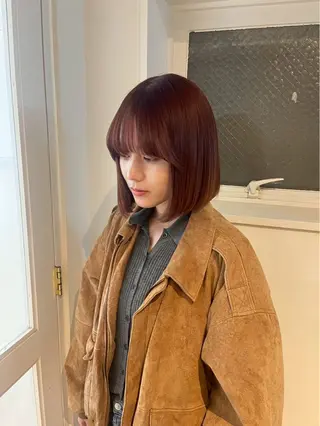 カラー エトウ シホのヘアスタイル