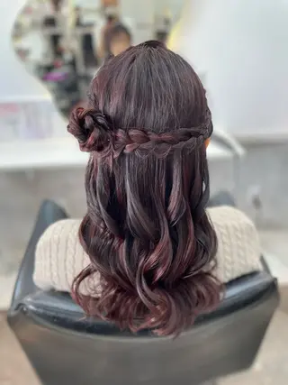 ヘアアレンジ 🍀みちか🍀 lovis💕モデルのヘアスタイル