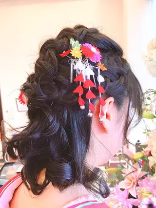 ミディアム 石田 啓祐のヘアスタイル