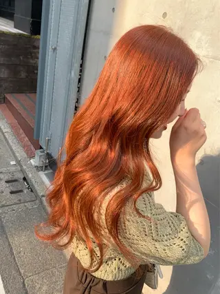 ロング カラー ヘアアレンジ SALOWIN原宿ash店所属・憧れの艶ハイトーンへ 🌙サイダサキのヘアスタイル