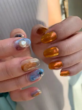 ネイル LETTER_& SAKIのネイルデザイン