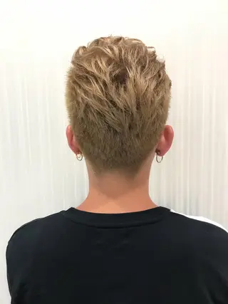 ショート カラー メンズ 中川 拓弥のヘアスタイル