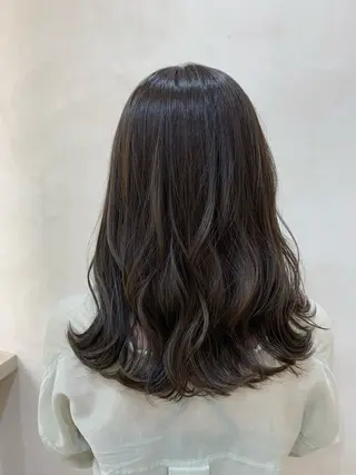 セミロング カラー 矢場町/ダブルカラー /レイヤー/アリサのヘアスタイル