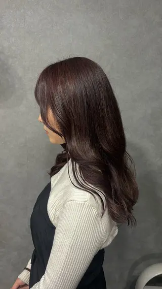 セミロング chouette/ 根本優希のヘアスタイル