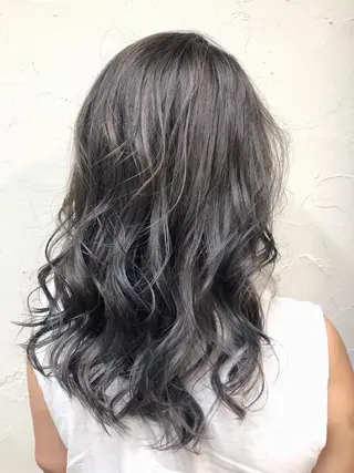 ミディアム カラー 髪質改善/レイヤー ストウシンゴのヘアスタイル