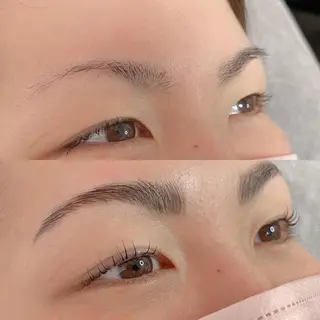 マツエク・マツパ アイブロウ 𝕁𝔼𝕃𝕃𝕐 𝕃𝔸𝕊ℍのマツエク・マツパデザイン