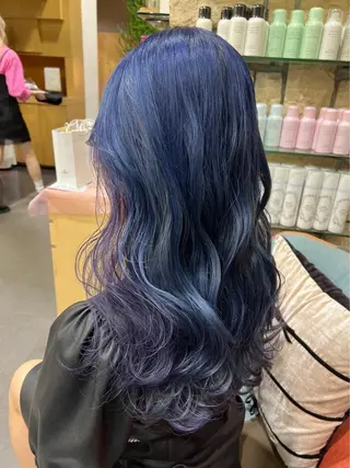 ロング カラー 似合わせレイヤーʚɞ ハッシュカットriiのヘアスタイル