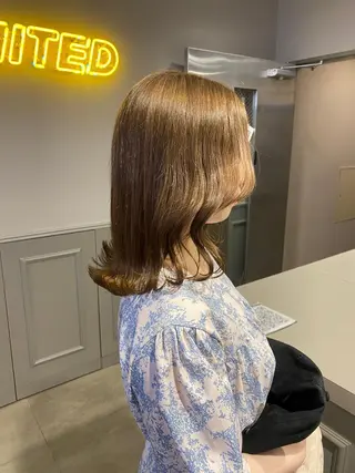 セミロング カラー ダブルカラー/ 横浜/JURIのヘアスタイル