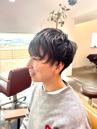 ショート Strawberry所属・原田 志保のヘアスタイル