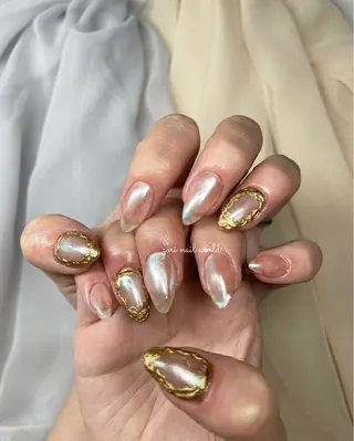 ネイル 𝐠𝐨𝐫𝐢 𝐧𝐚𝐢𝐥のネイルデザイン