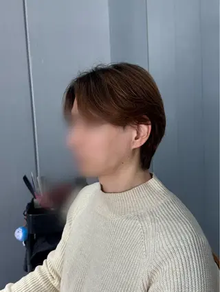 メンズ 梅田/パーマ/ 韓国メンズヘア/ハタのヘアスタイル