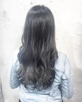 ロング カラー ヘアアレンジ ✨艶髪✨透明感✨ 山内大樹のヘアスタイル