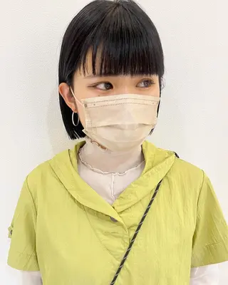 ショート カラー ヘアアレンジ 駅チカ【ali'i】 アリイ花崎友美☘のヘアスタイル