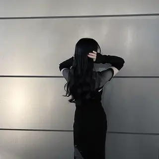 ロング カラー ヘアアレンジ 透け上品ハイトーン 職人ゆうと🤍のヘアスタイル