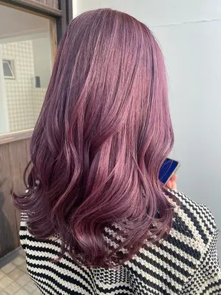 セミロング カラー ◤ Jammin.◢ Mizuho.のヘアスタイル