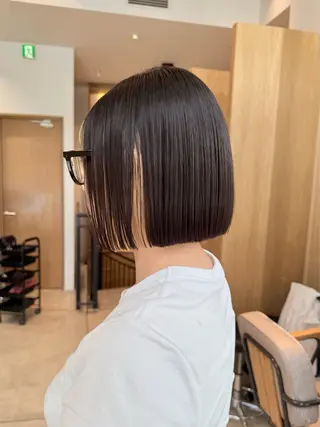 ショート sea by luvismけやき通り2号店所属・ボブ/ショート/ 縮毛矯正/岸本恭明のヘアスタイル