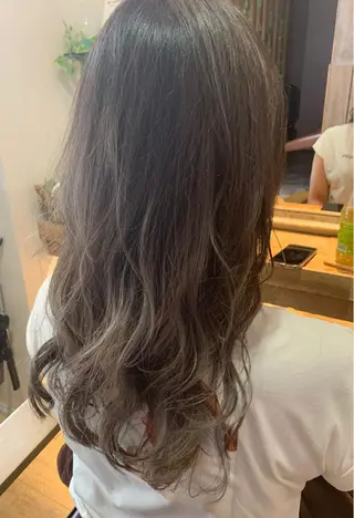 ロング カラー 船津武俊 フナツタケトシのヘアスタイル