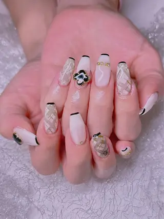 ネイル 長さだし専門店 M2　rikaのネイルデザイン