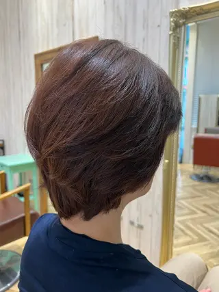 ショート カラー TRIBECA所属・岩波 寛悟のヘアスタイル