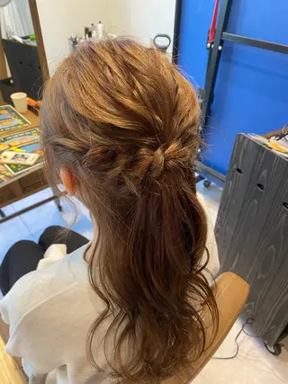 ヘアアレンジ cloe中目黒 モエカのヘアスタイル