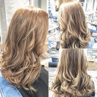 ロング カラー KOU コウのヘアスタイル
