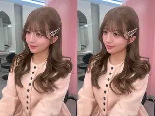ロング カラー 渋谷美容室/韓国ヘア /misakiのヘアスタイル