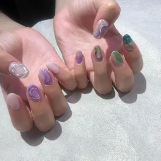 ネイル Nes.Nail所属・Miyagi Asamiのネイルデザイン