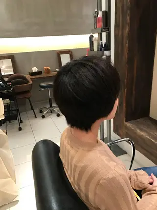 ショート カラー 加藤 泰輔のヘアスタイル