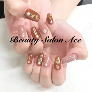 ネイル Beauty Salon Ace(ネイルサロン エース)所属・池袋フィルイン Ace♡長さだしのネイルデザイン