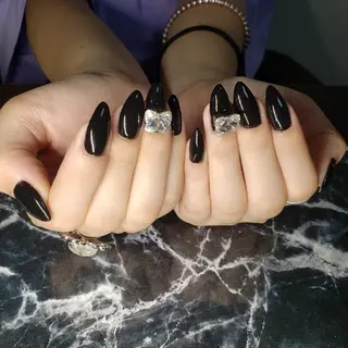 ショート ネイル クロキ 。のネイルデザイン