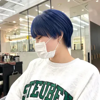 ショート カラー ♥️ブリーチ/ボブ/ レイヤー♥️maiのヘアスタイル