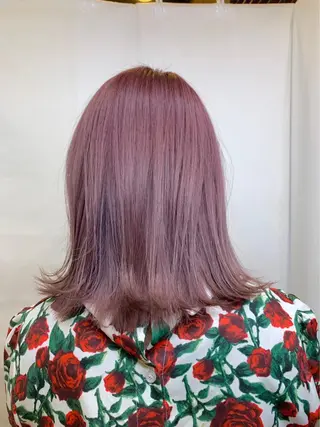 ショート カラー hair &eye LAWE.店長のヘアスタイル