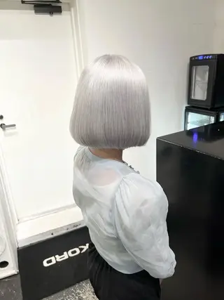ショート カラー パーマ ヘアアレンジ メンズ キッズ ネイル マツエク・マツパ アイブロウ nico TOKYO 渋谷所属・ブリーチ　ハイトーン 特化🌈フジタハルキのヘアスタイル
