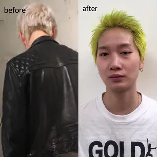 ショート カラー 桑原 菜摘のヘアスタイル