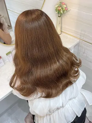 ロング カラー Maho ブリーチモデル募集中のヘアスタイル